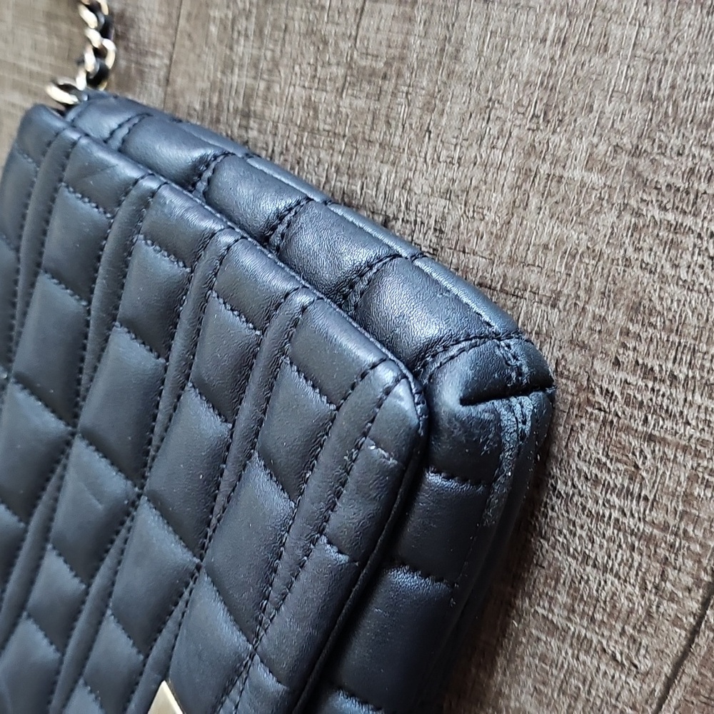 Kate Spade - Black Quilted Crossbody Bag - Picture 5 of 11